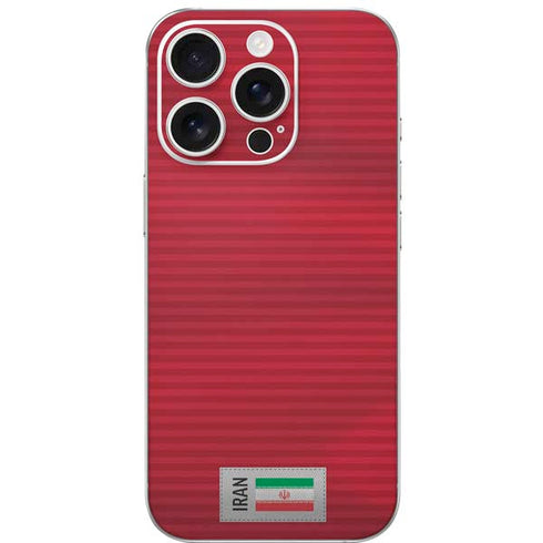 Iran Soccer Flag iPhone 16 Pro Skin